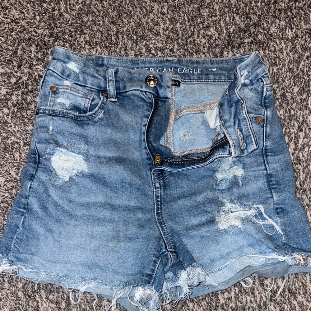 American Eagle Outfitters Denim Cut-Offs - Picture 7 of 8
